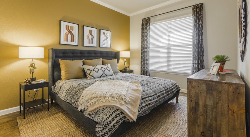 large window in bedroom