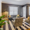 living room with access to private balcony