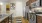 brightly lit kitchen